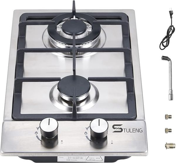Gas Cooktop STULENG Dual Fuel Sealed